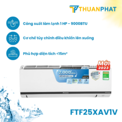 Điều hòa Daikin 1 Chiều 9.000 BTU FTF25XAV1V