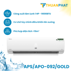 Điều hòa Sumikura Inverter 1 Chiều 9.000 BTU APS/APO-092/Gold