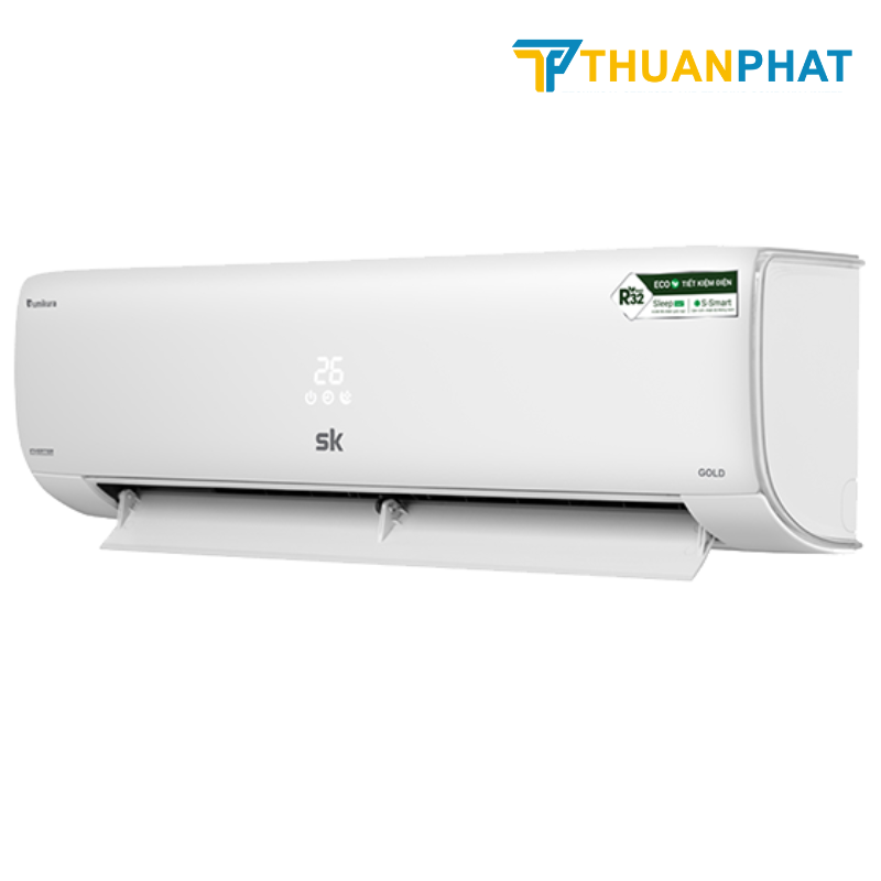 Điều hòa Sumikura không chỉ nổi bật với hiệu suất mạnh mẽ mà còn sở hữu thiết kế sang trọng Điều hòa Sumikura không chỉ nổi bật với hiệu suất mạnh mẽ mà còn sở hữu thiết kế sang trọng