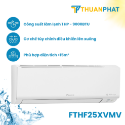 Điều hòa Daikin Inverter 2 chiều 9000BTU FTHF25XVMV