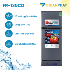 Tủ lạnh Funiki màu xám 130l FR-135CD