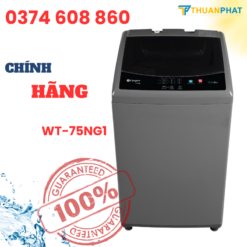 Máy giặt  cửa đứng Casper 7.5kg WT-75NG1