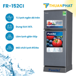 Tủ lạnh Funiki màu xám 147l FR-152CI