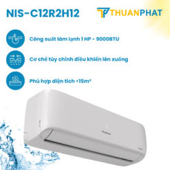 Điều hoà Nagakawa Inverter 1 chiều 12.000BTU NIS-C12R2H12