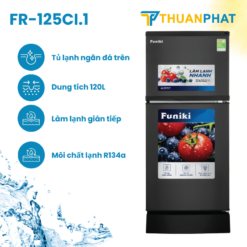 Tủ lạnh Funiki màu đen 120l FR-125CI.1