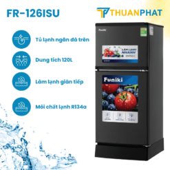 Tủ lạnh Funiki màu đen 120l FR-126ISU