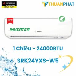 Điều hòa Mitsubishi Heavy Inverter 1 chiều SRK/SRC 24YXS-W5