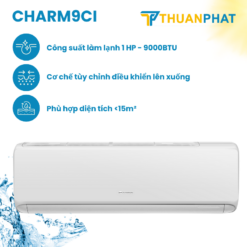 Điều hòa Gree Inverter 1 chiều 9000BTU CHARM9CI