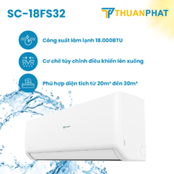 Điều hoà Casper 1 Chiều 18.000 BTU SC-18FS32