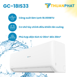 Điều hòa Casper Inverter 1 Chiều 18.0000 BTU GC-18IS33 (Model 2023)