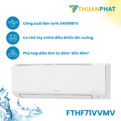 Điều hoà Daikin Inverter 2 chiều 24000BTU FTHF71VVMV