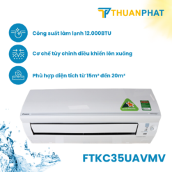 Điều hoà Daikin Inverter 1 Chiều 12.000 BTU FTKC35UAVMV