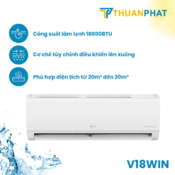 Điều hoà  LG Inverter 1 Chiều 18.000 BTU V18WIN1