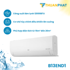 Điều hoà  LG Inverter 2 Chiều 12.000 BTU B13END1