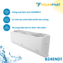 Điều hoà  LG Inverter 2 Chiều 24.000 BTU B24END1