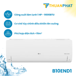 Điều hoà  LG Inverter 2 Chiều 9.000 BTU B10END1
