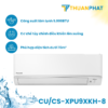 Điều hòa Panasonic Inverter 1 chiều 9000BTU CU/CS-XPU9XKH-8