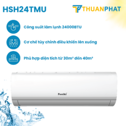 Điều hoà Funiki 2  chiều 24.000BTU HSH24TMU