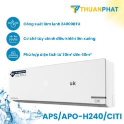 ĐIỀU HÒA Sumikura 2 chiều 24.000 BTU APS/APO-H240/Citi