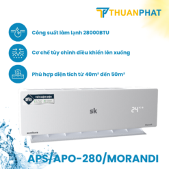 Điều hòa Sumikura 1 Chiều 28.000 BTU APS/APO-280/Morandi