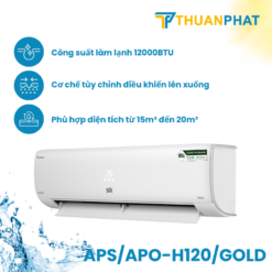 Điều hoà Sumikura Inverter 2 Chiều 12.000 BTU APS/APO-H120/Gold