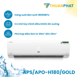 Điều hoà Sumikura Inverter 2 Chiều 18.000 BTU APS/APO-H180/Gold