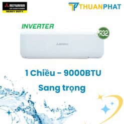 Điều hòa Mitsubishi Heavy 9000BTU 1 chiều inverter SRK10YYP-W5