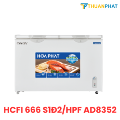 Tủ đông Hòa Phát Inveter 2 cánh 352 Lít HCFI 666 S1Đ2/HPF AD8352