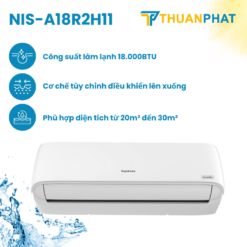 Điều hoà Nagakawa Inverter 2 chiều 18.000BTU NIS-A18R2H11