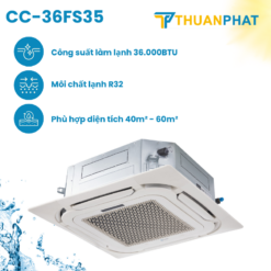 Điều hoà Cassette Casper 1 chiều 36,000BTU CC-36FS35