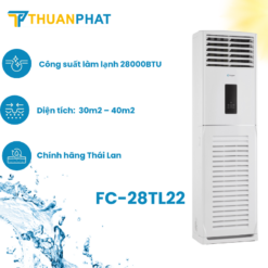 Điều hoà tủ đứng Casper 1 chiều 28,000BTU FC-28TL22