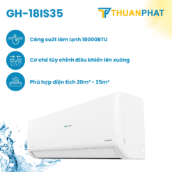 Điều hòa Casper Inverter 2 chiều 18.0000 BTU GH-18IS35