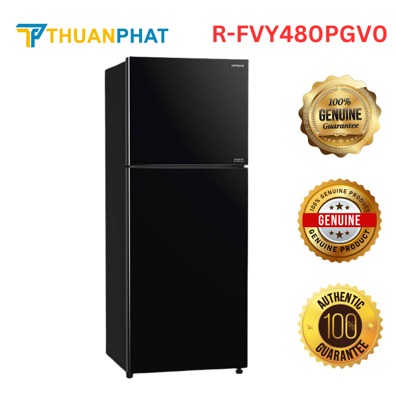 Tủ lạnh Hitachi 2 cánh ngăn đông trên Stylish Line 349L R-FVY480PGV0 Tủ lạnh Hitachi 2 cánh ngăn đông trên Stylish Line 349L R-FVY480PGV0