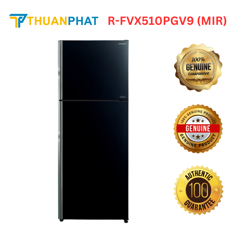Tủ lạnh Hitachi 2 cánh ngăn đông trên Stylish Line 406L R-FVX510PGV9 (MIR) Tủ lạnh Hitachi 2 cánh ngăn đông trên Stylish Line 406L R-FVX510PGV9 (MIR)