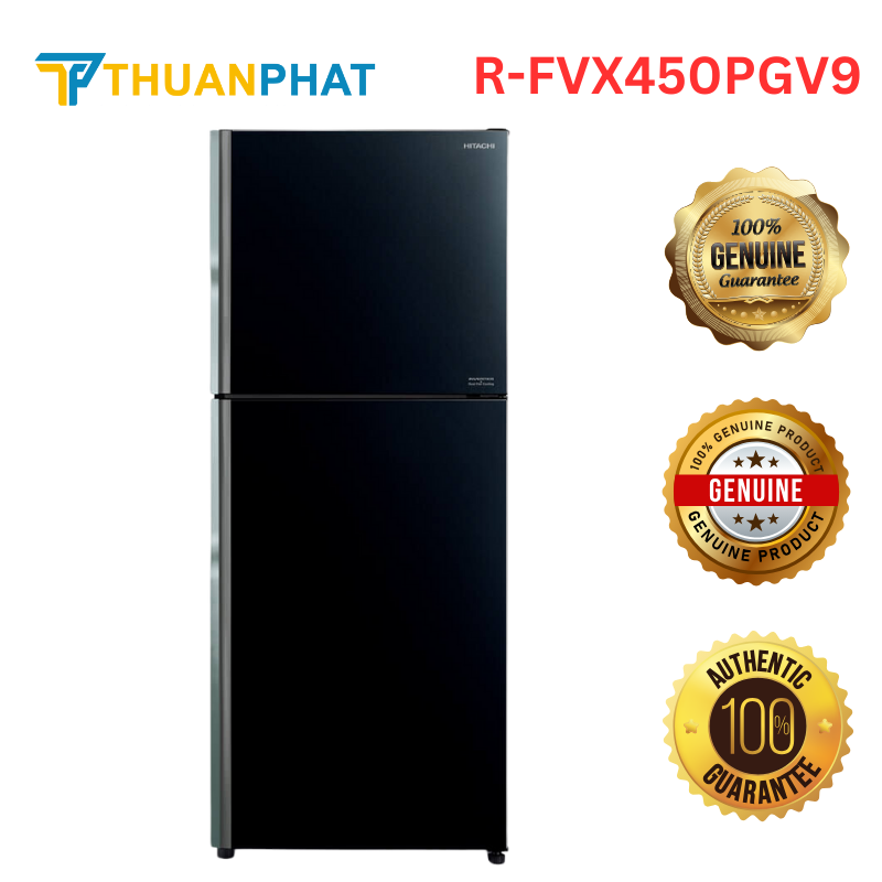 Tủ lạnh Hitachi 2 cánh ngăn đông trên Stylish Line 339L R-FVX450PGV9