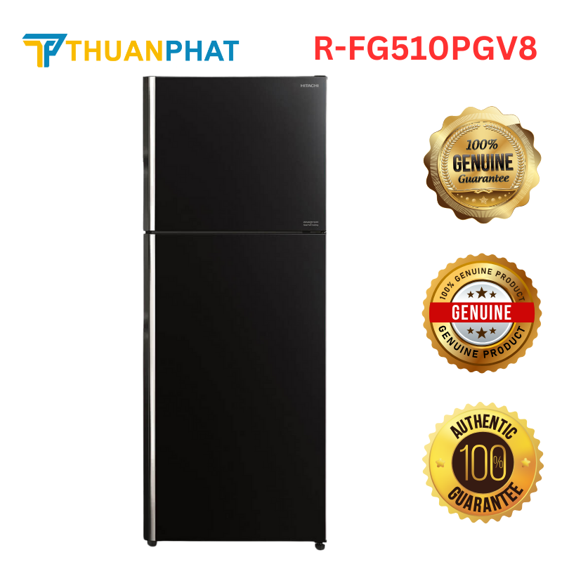 Tủ lạnh Hitachi 2 cánh ngăn đông trên Stylish Line 406L R-FG510PGV8