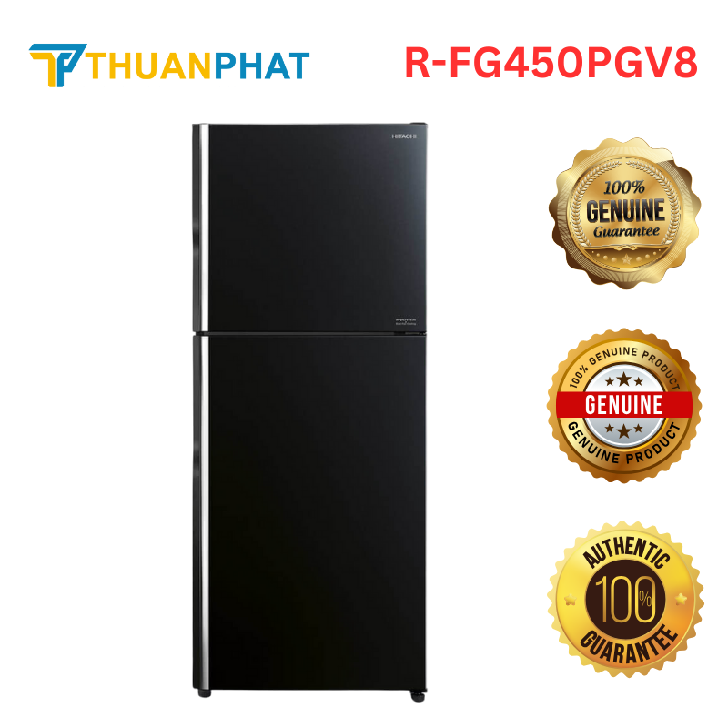 Tủ lạnh Hitachi 2 cánh ngăn đông trên Stylish Line 339L R-FG450PGV8