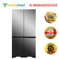 Tủ lạnh Hitachi 4 cánh 569L R-WB640VGV0X