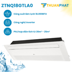 Điều hoà âm trần Cassette LG 18.000BTU ZTNQ18GTLA0