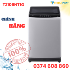 Máy giặt cửa đứng LG màu trắng 9kg T2109NT1G