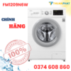 Máy giặt cửa ngang LG màu trắng 9kg FM1209N6W