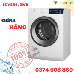 Máy sấy thông hơi Electrolux 8.5kg EDV854J3WB