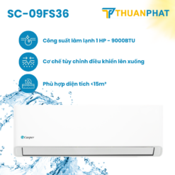 Điều hòa Casper 1 Chiều 9.000 BTU SC-09FS36
