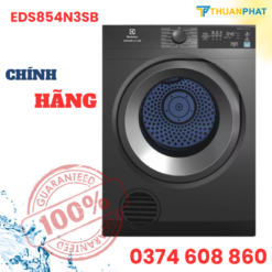 Máy sấy thông hơi Electrolux 8.5kg EDS854N3SB
