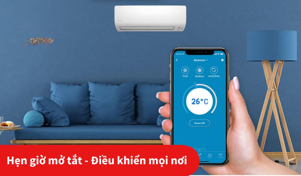 Dàn lạnh cho phép cài đặt thời gian bật/tắt máy. Dàn lạnh cho phép cài đặt thời gian bật/tắt máy.