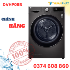 Máy sấy Heat Pump™ LG màu đen 9kg DVHP09B