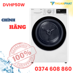 Máy sấy Heat Pump™ LG màu trắng 10.5kg DVHP50W